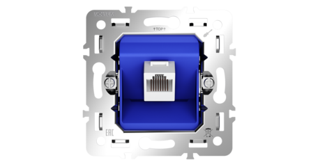 Механизм розетки компьютерной RJ45 кат.6 Voltum S70 VLS0601M