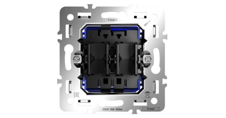 Механизм выключателя жалюзи Voltum S70 VLS0207M
