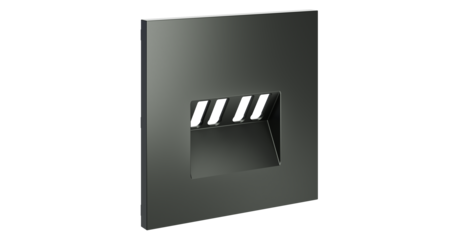 Накладка для розетки акустической 4-местной  Voltum S70 (титан) VLS001506