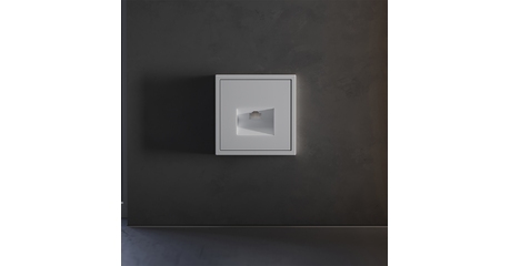 Накладка для розетки компьютерной RJ45 кат.6 Voltum S70 (серый) VLS001316