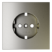 Накладка для розетки с заземлением Voltum S70 (шелк) VLS000604