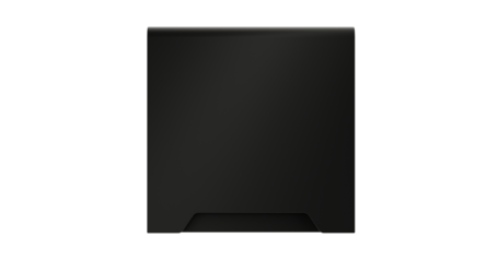 Накладка для розетки с заземлением, защитными шторками и крышкой Voltum S70 (черный матовый) VLS000808