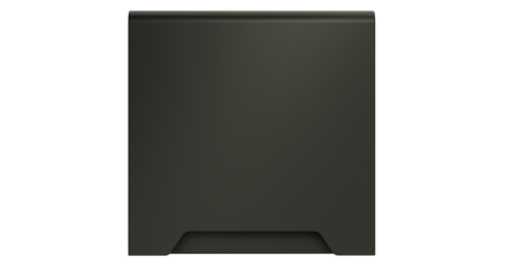 Накладка для розетки с заземлением, защитными шторками и крышкой Voltum S70 (титан) VLS000806