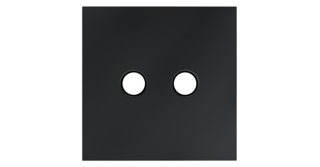Накладка для розетки телевизионной оконечной TV+SAT Voltum S70 (графит) VLS001607
