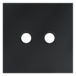 Накладка для розетки телевизионной оконечной TV+SAT Voltum S70 (графит) VLS001607