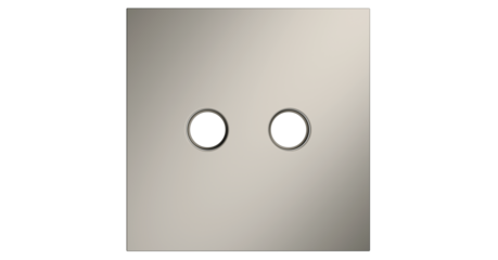 Накладка для розетки телевизионной оконечной TV+SAT Voltum S70 (кашемир) VLS001603