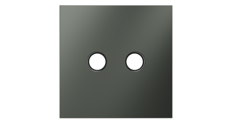 Накладка для розетки телевизионной оконечной TV+SAT Voltum S70 (титан) VLS001606