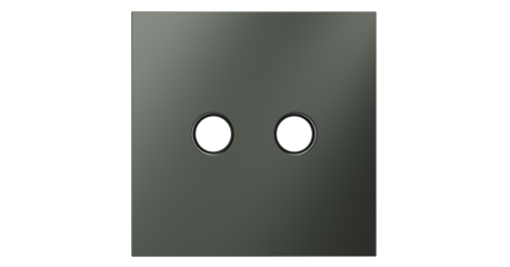 Накладка для розетки телевизионной оконечной TV+SAT Voltum S70 (титан) VLS001606