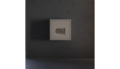 Накладка для розетки TV+RJ45 кат. 6 Voltum S70 (капучино) VLS002714