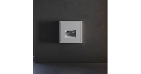 Накладка для розетки TV+RJ45 кат. 6 Voltum S70 (серый) VLS002716