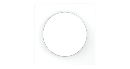 Накладка для светорегулятора поворотно-нажимного Voltum S70 (белый матовый) VLS002002