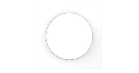 Накладка для светорегулятора поворотно-нажимного Voltum S70 (белый матовый) VLS002002