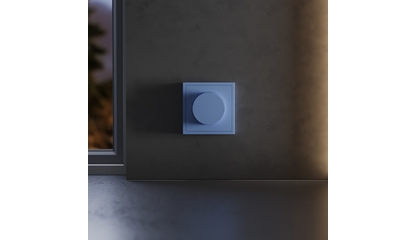 Накладка для светорегулятора поворотно-нажимного Voltum S70 (деним) VLS002015