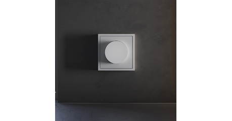 Накладка для светорегулятора поворотно-нажимного Voltum S70 (серый) VLS002016