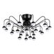 Накладная люстра ARTE Lamp A3619PL-24BK