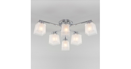 Накладная люстра Eurosvet 30162/6 хром