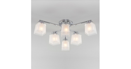 Накладная люстра Eurosvet 30162/6 хром