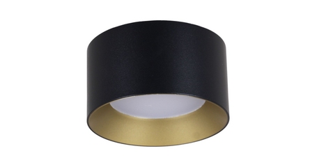 Накладной светильник (GX53, GU10, MR16, LED) Reluce 53060-9.5-001LD GX53 BK+GD