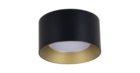 Накладной светильник (GX53, GU10, MR16, LED) Reluce 53060-9.5-001LD GX53 BK+GD