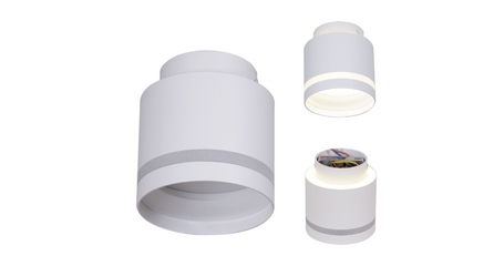 Накладной светильник Reluce 53001-9.5-001IL GX53+LED3W WT
