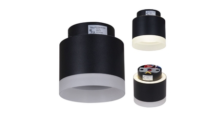 Накладной светильник Reluce 53004-9.5-001IL GX53+LED3W BK