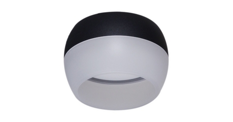 Накладной светильник Reluce 53008-9.5-001CT GX53 BK