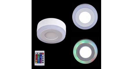 Накладной светильник Reluce 60503-9.0-001TM LED3+3W WH/DL+RGB