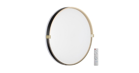 Настенно-потолочный светильник Sonex Olidi black 7647/EL