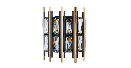 Настенный светильник Arte Lamp Alruba A1043AP-2BK