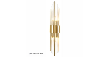 Настенный светильник Crystal Lux ATENTO AP2 BRASS/TRANSPARENTE
