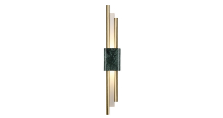 Настенный светильник Crystal Lux CARTA AP6W LED GREEN/BRASS