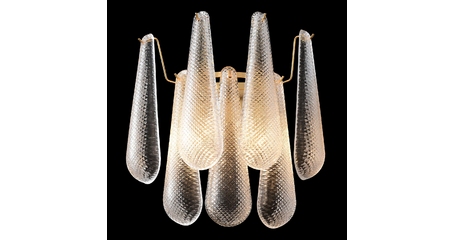 Настенный светильник Crystal Lux FONTAIN AP2 GOLD