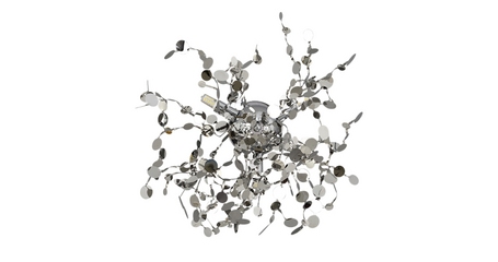 Настенный светильник Crystal Lux GARDEN AP-PL3 D400 CHROME