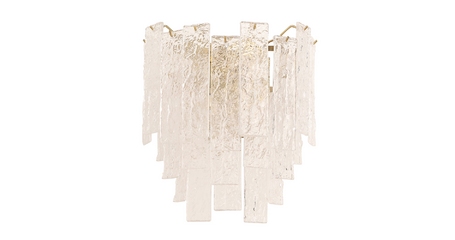 Настенный светильник Crystal Lux RICARDO AP3 BRASS