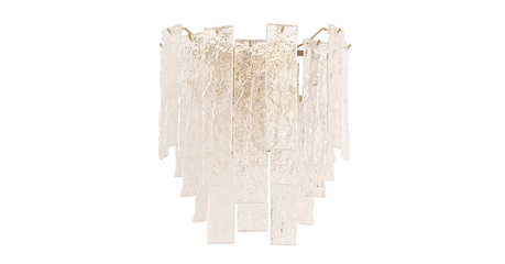 Настенный светильник Crystal Lux RICARDO AP3 BRASS