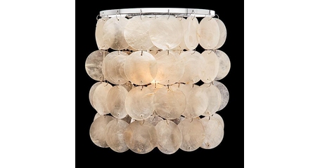 Настенный светильник Eurosvet 60005/1 хром/перламутр