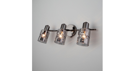 Настенный светильник Eurosvet Ansa 20120/3 чёрный жемчуг