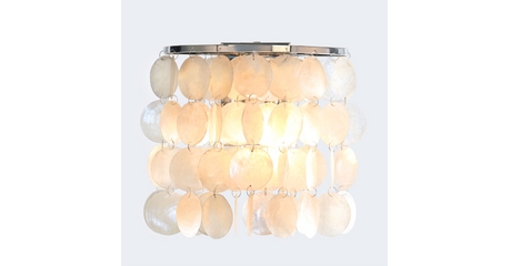 Настенный светильник Eurosvet Sandra 60084/2 хром/перламутр