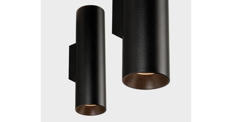 Настенный светильник Italline DANNY W2 black