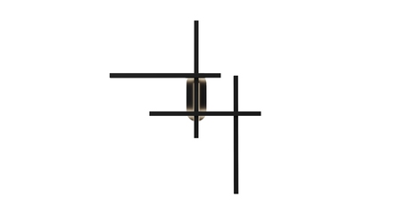 Настенный светильник Maytoni Halo MOD248WL-L24BK