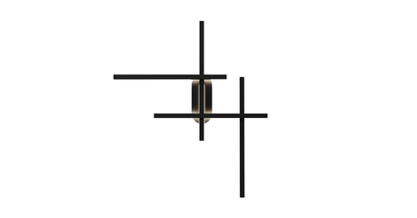 Настенный светильник Maytoni Halo MOD248WL-L24BK