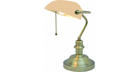 Настольная лампа Arte Lamp Banker A2493LT-1AB