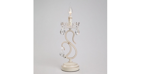 Настольная лампа Eurosvet 12205/1T белый Strotskis