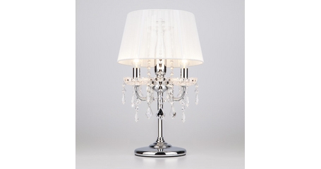 Настольная лампа Eurosvet 2045/3T хром/белый настольная лампа