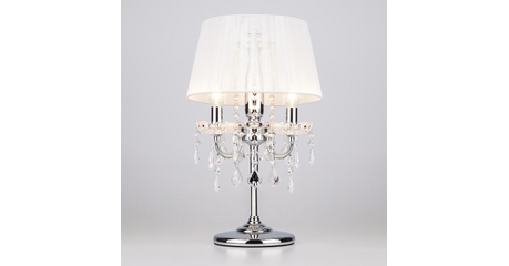 Настольная лампа Eurosvet 2045/3T хром/белый настольная лампа