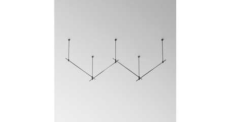 Основание Long двухуровневое на жестких подвесах для трековых светильников Maytoni Technical Flarity TFC-Flar-L02-B