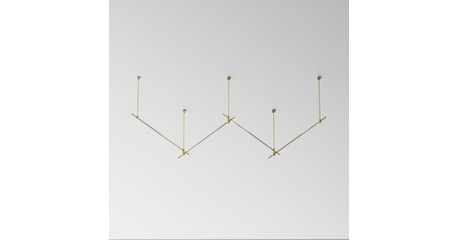 Основание Long двухуровневое на жестких подвесах для трековых светильников Maytoni Technical Flarity TFC-Flar-L02-BS