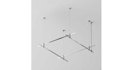 Основание на тросовых подвесах Hang для трековых светильников Maytoni Technical Flarity TFC-Flar-H04-PT