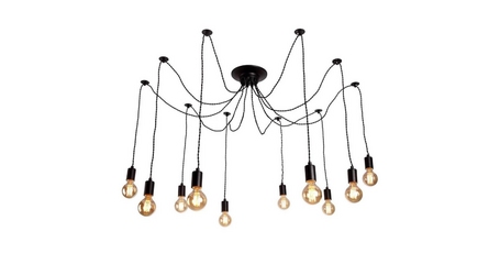Подвесная люстра Arte Lamp 76 A9184SP-10BK