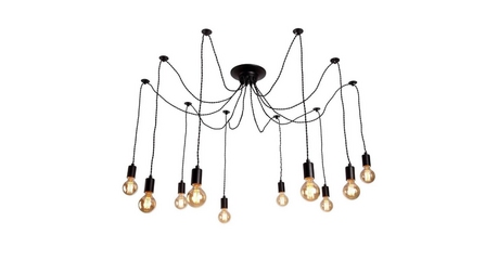 Подвесная люстра Arte Lamp 76 A9184SP-10BK